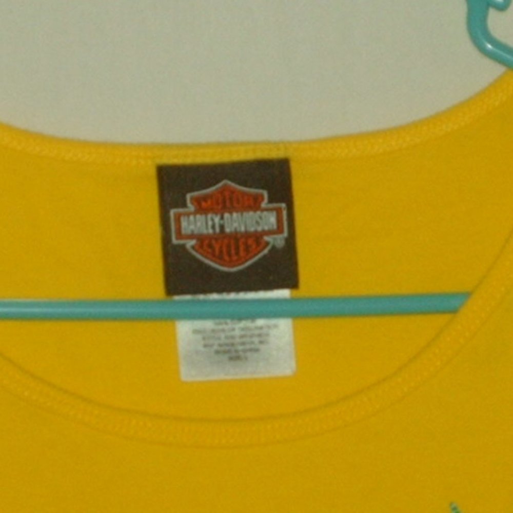 Gorgeous Harley-Davidson double-sided lady's Tank Top - new - size large - Picture 4 of 5